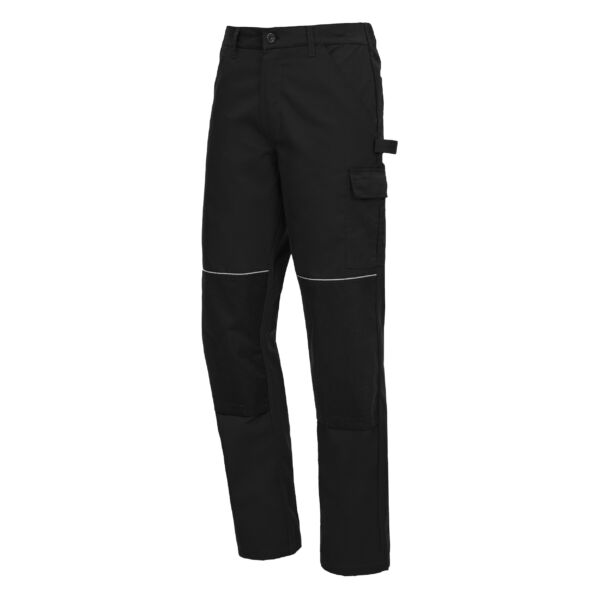 NITRAS MOTION TEX LIGHT, Arbeitshose, lang, schwarz, OEKO-TEX