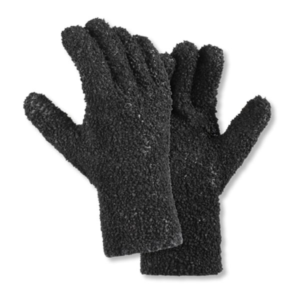 teXXor® PVC-Handschuhe SCHWARZ GRANULIERT