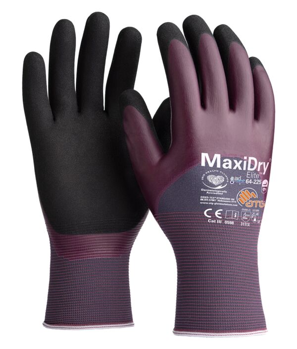 ATG® MaxiDry® Elite™ Nylon-Strickhandschuhe  (64-225)
