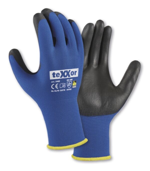 teXXor® Nylon-Strickhandschuhe TOUCH