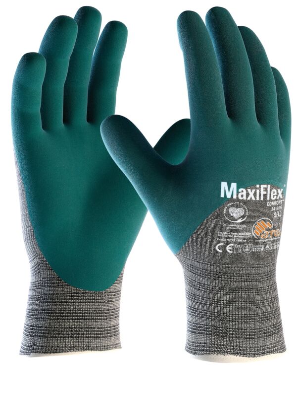 ATG® MaxiFlex® Comfort™ Baumwoll-/Nylon-Strickhandschuhe (34-925)