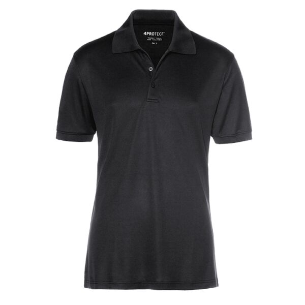 4PROTECT® UV-Schutz-Poloshirt MADISON, schwarz