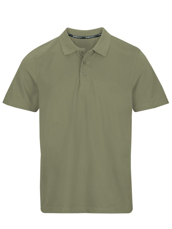 4PROTECT® Polo-Shirt Herren, olive