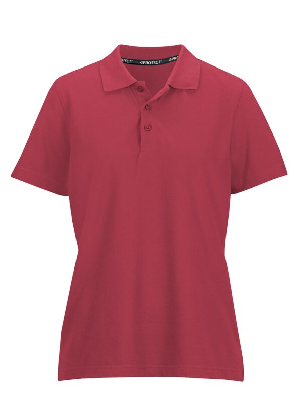 4PROTECT® Polo-Shirt Damen, rot