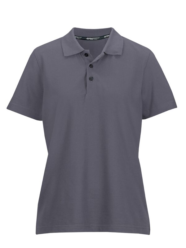 4PROTECT® Polo-Shirt Damen, grau