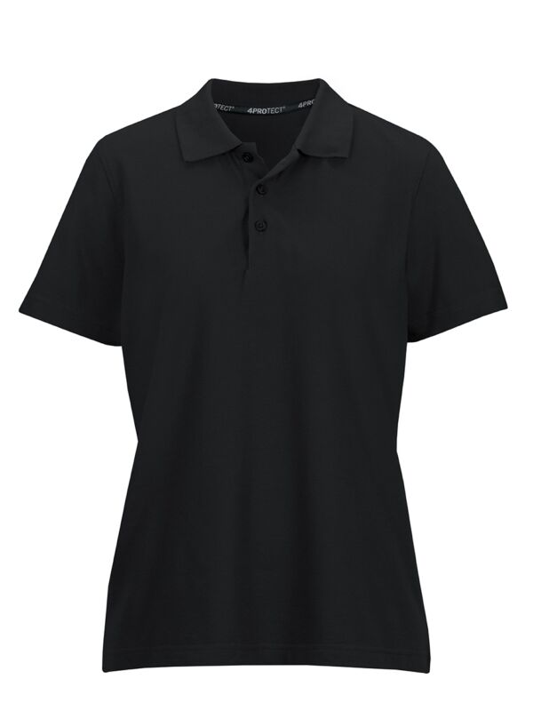 4PROTECT® Polo-Shirt Damen, schwarz