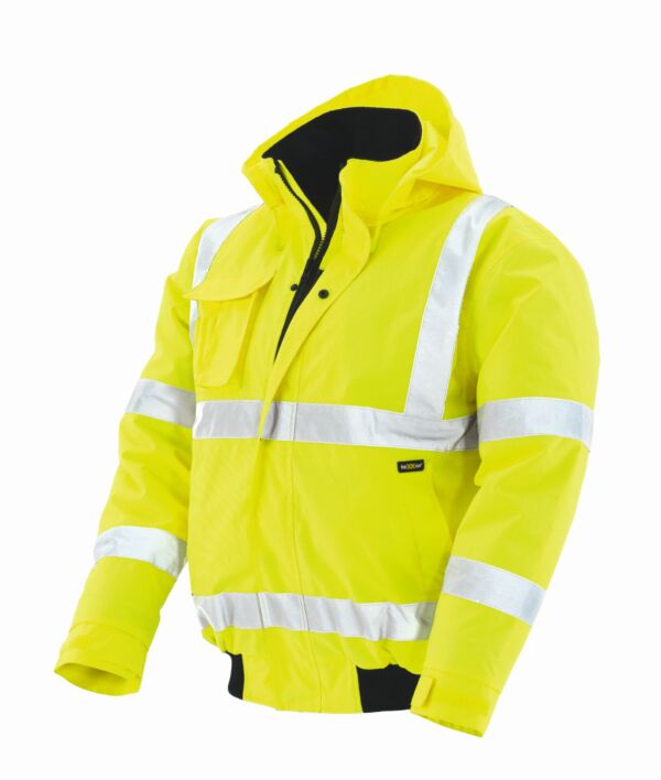teXXor® Warnschutz-Pilotenjacke WHISTLER, leuchtgelb