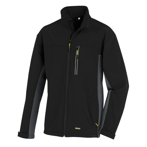 teXXor® Softshell-Jacke SKAGEN, schwarz/grau