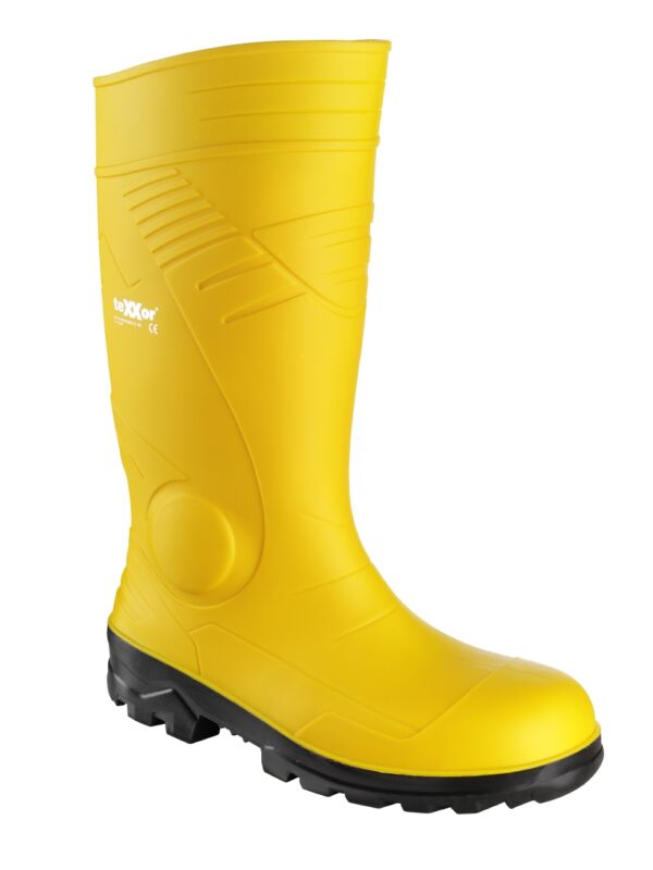teXXor® S5-PVC-Sicherheitsstiefel, gelb