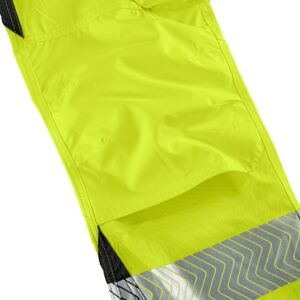 4PROTECT® Warnschutz-Latzhose ALABAMA, leuchtgelb/grau