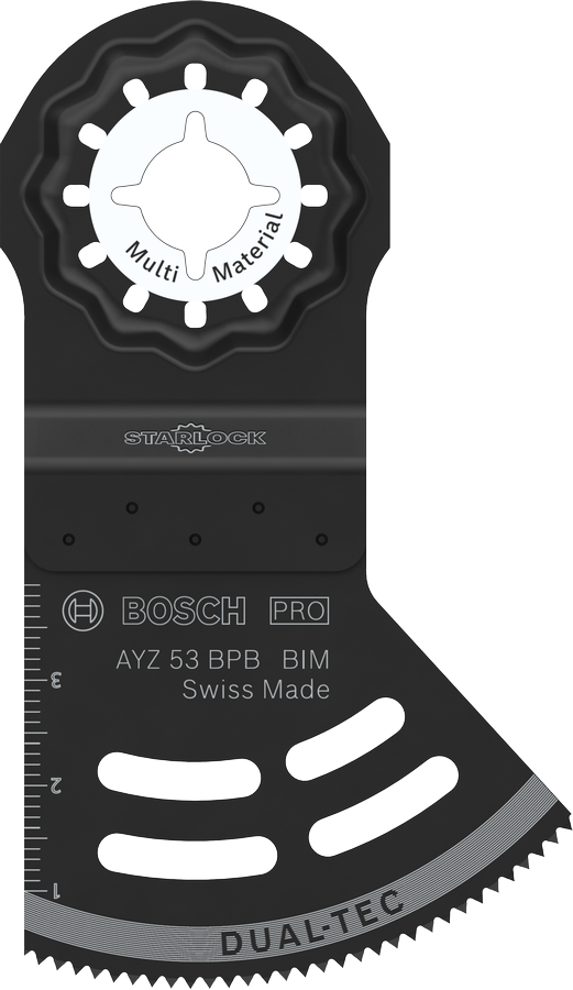 Bosch PROFESSIONAL Multitool-Tauchsägeblatt AYZ 53 BPB 53 x 40 mm (25 Stück)