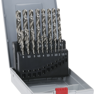 Bosch PROFESSIONAL HSS-G Metallbohrer-Set, 19-tlg.